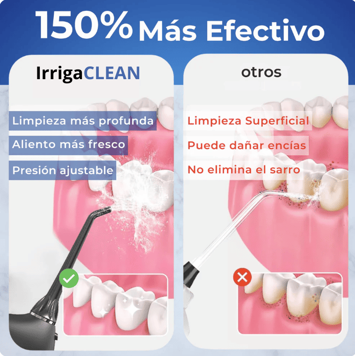 IrrigaClean irrigador dental