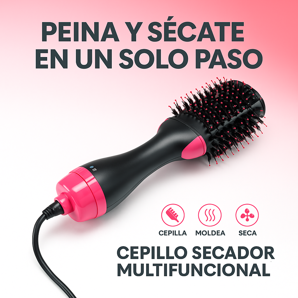 Cepillo multifuncional 4 en 1
