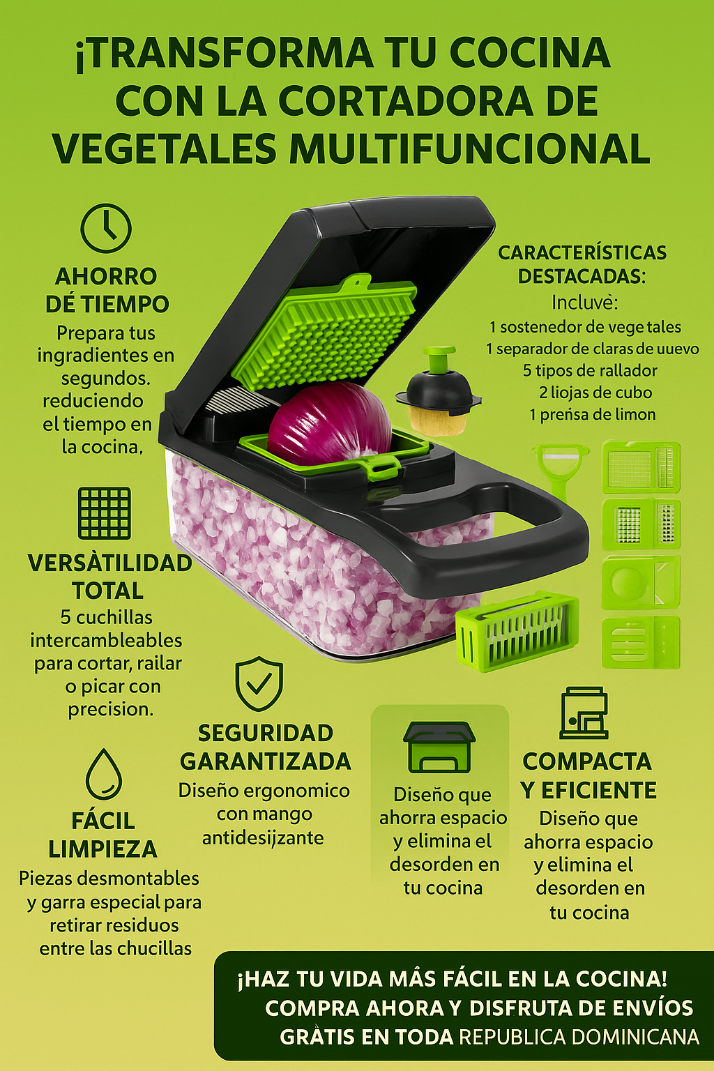 Cortadora de vegetales