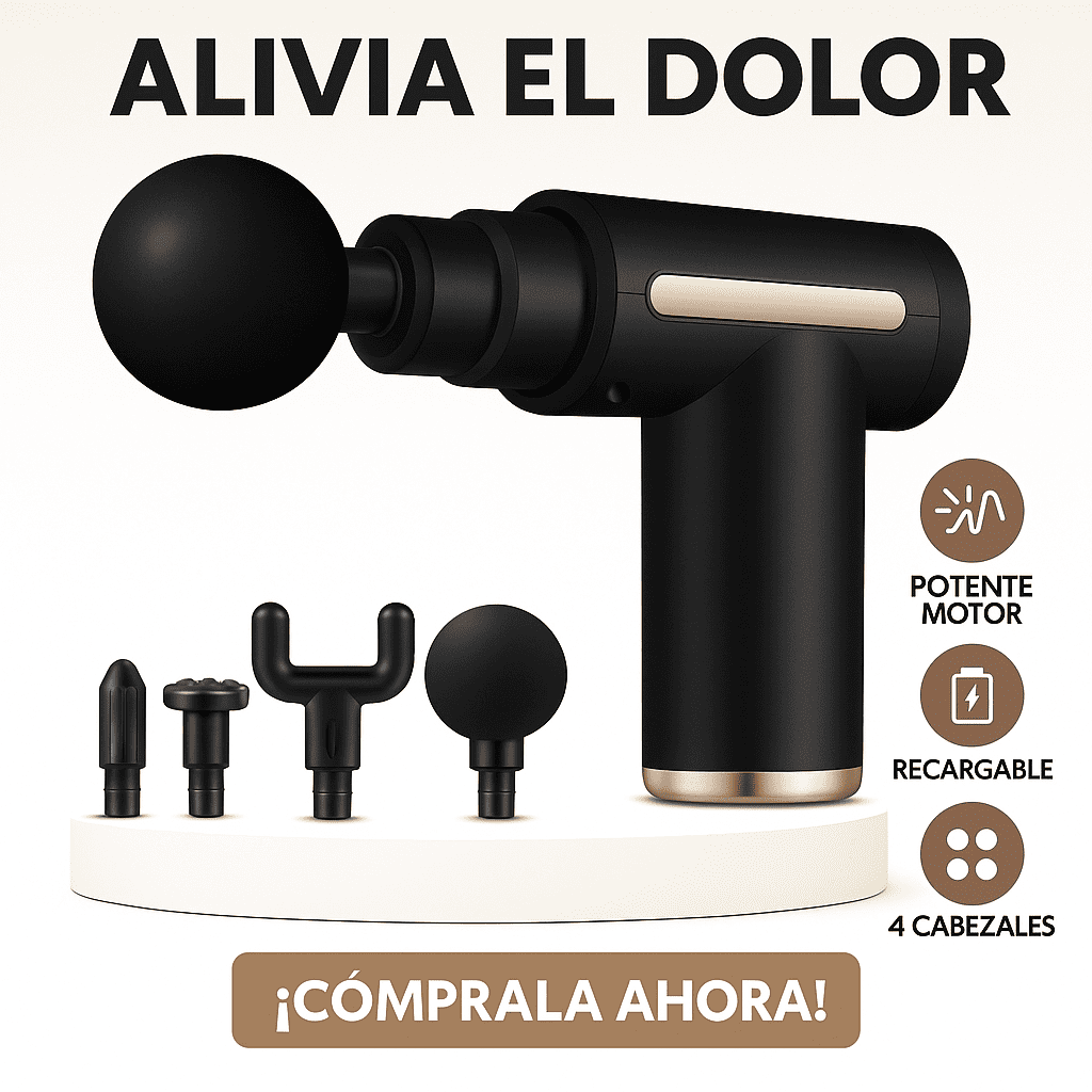 Masajeador multifuncional 4 en 1