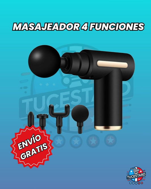 Masajeador multifuncional 4 en 1