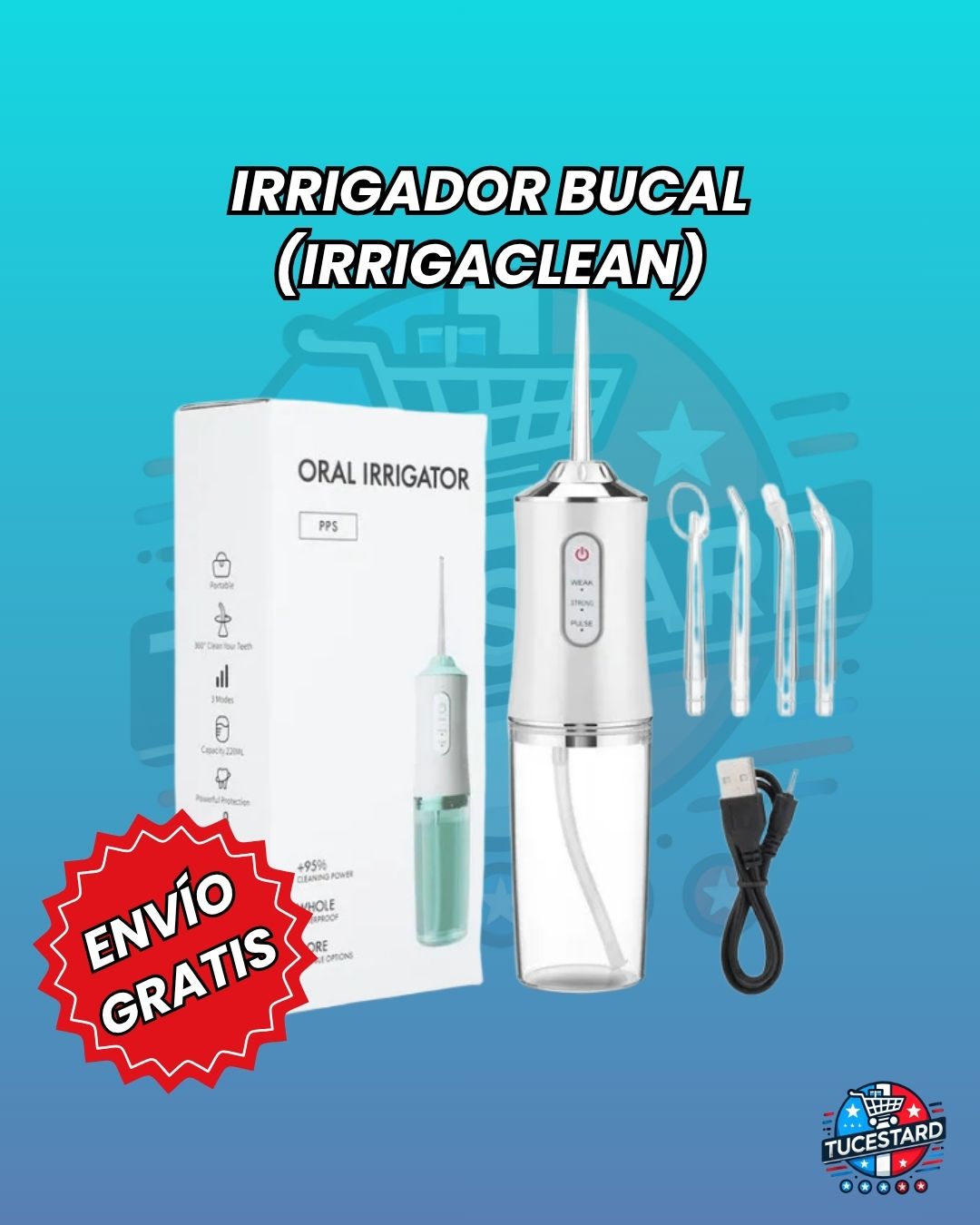 IrrigaClean irrigador dental