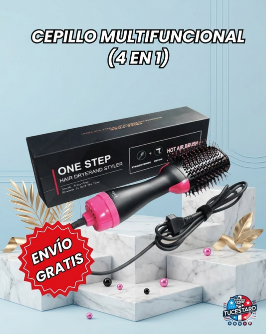 Cepillo multifuncional 4 en 1