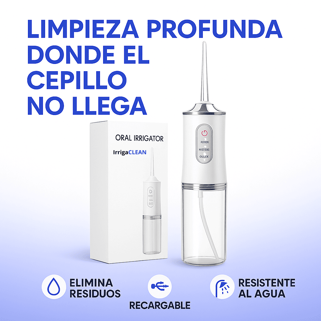 IrrigaClean irrigador dental