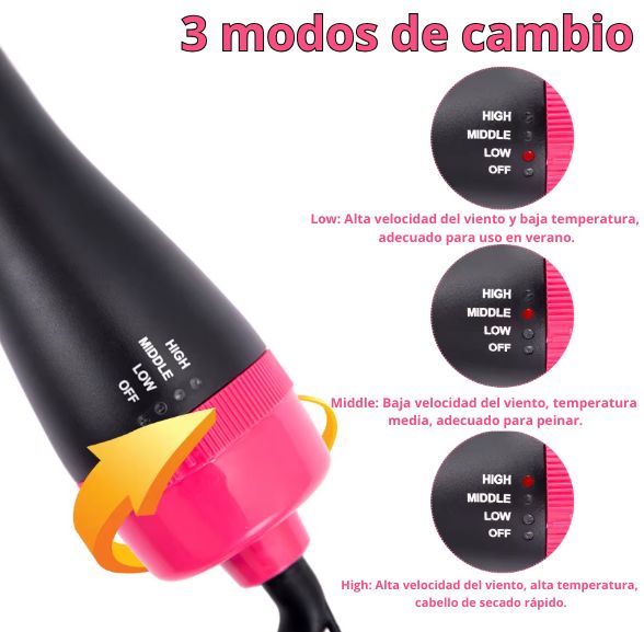 Cepillo multifuncional 4 en 1