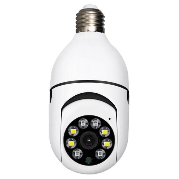 Cámara de seguridad tipo bombillo inteligente