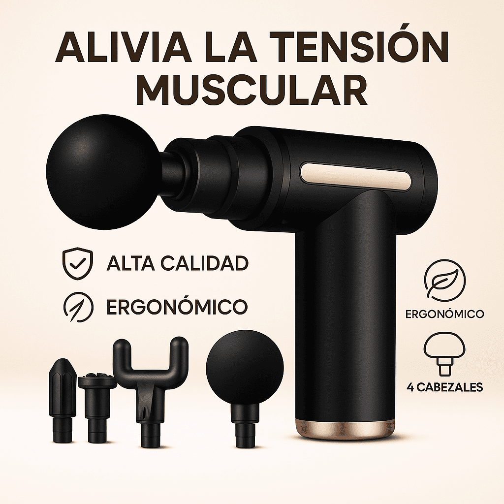 Masajeador multifuncional 4 en 1